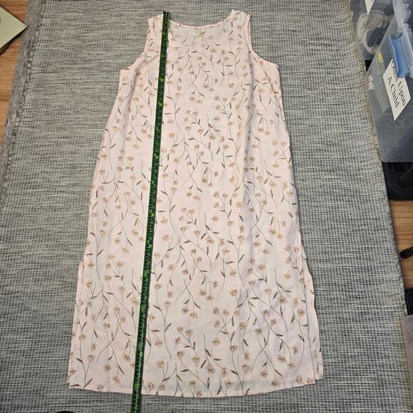 VTG Positive Influence Linen Dress 2pc Set Womens Plus 20W Cottagecore Floral - Picture 11 of 14